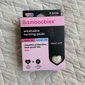 NWT Bamboobies combo pack washable nursing pads